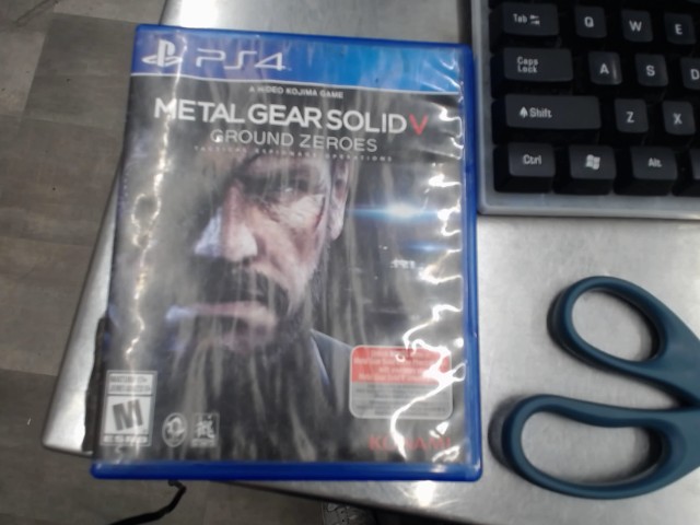Metal gear solid v ground zeroes ps4