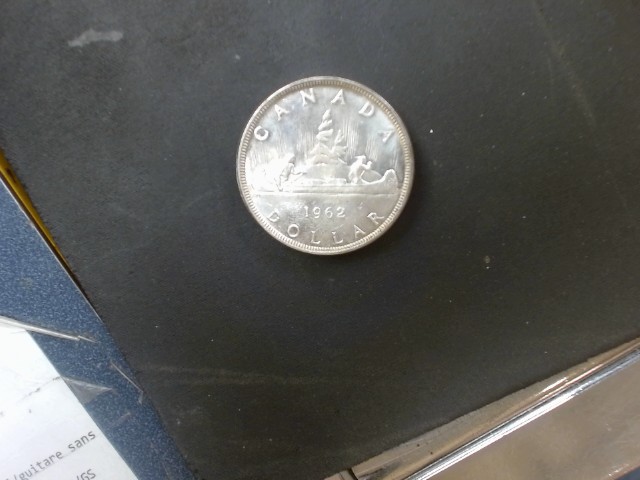 Piece en argent canadien 1962