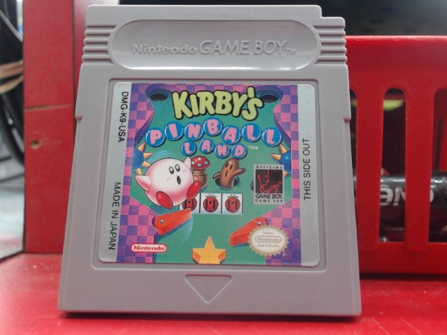 Kirby's pinball land game boy