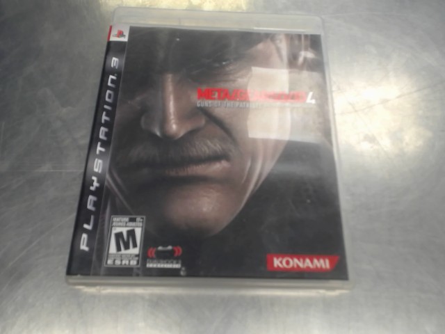 Metal gear solid 4