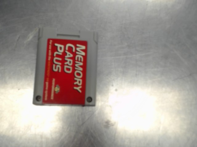 Memory card plus n64