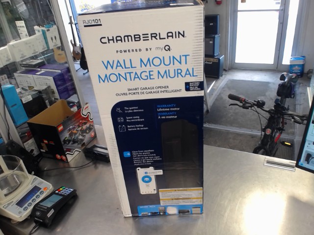 Wall mount smart garage door opener