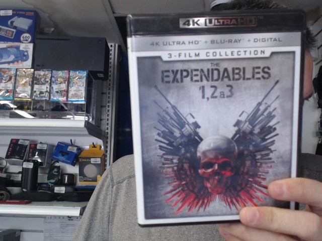 The expendables 1,2 et 3