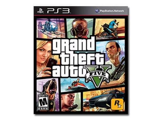 Grand theft auto five ps3