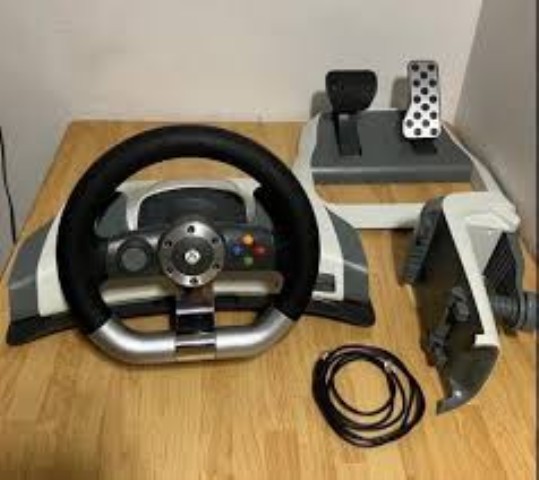 Volant xbox 360 +pedale