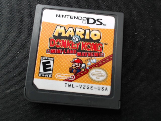 Mario vs donkey kong miniland mayhem ds