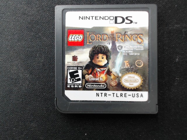 Lord of the rings lego ds game