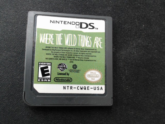 Where the wild things are ds game
