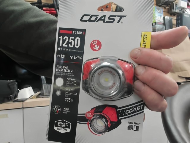 Headlamp rachargeable