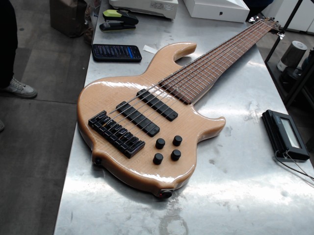 Basse 7 string in case