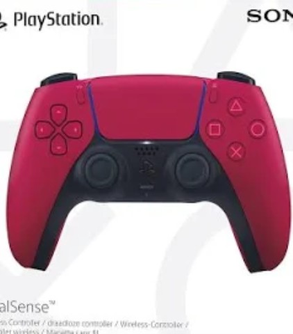 Manette ps5 rouge en boite