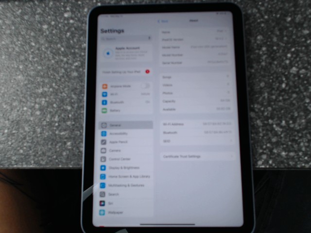 Ipad mini 6e gen