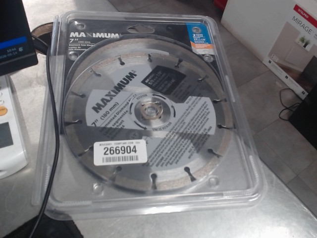 Segmented diamond blade