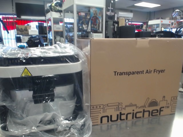 Nutrichef transparent air fryer