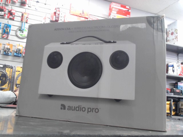 Speaker bluetooth blanc