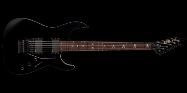 Kirk hammet signature guitare ltd noir