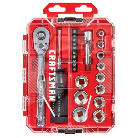 Kit de ratchet 24 pc 3`8 drive