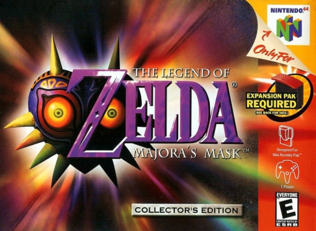 Jeu n64 the legend of zelda majoras mask