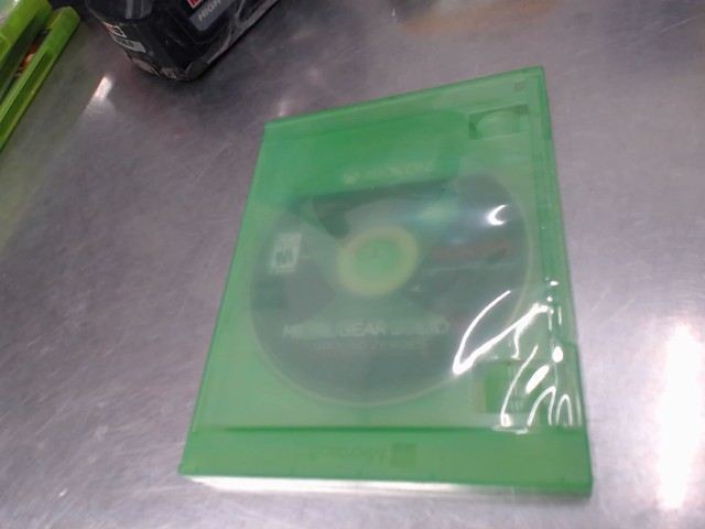 Metal gear solid v xbox one