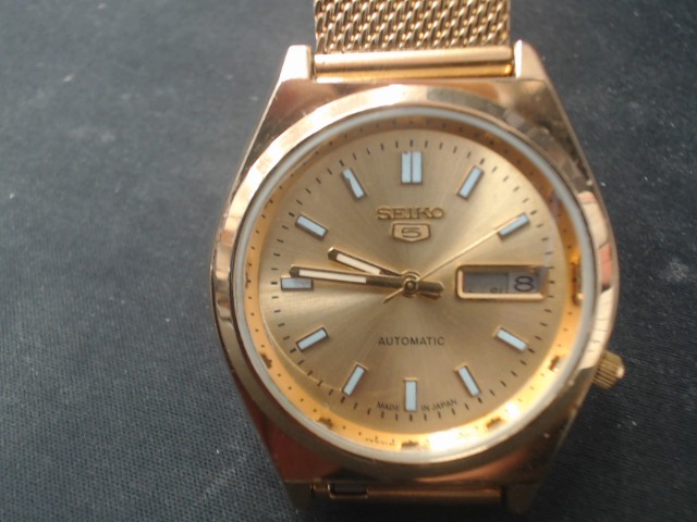 Montre seiko dor� automatic