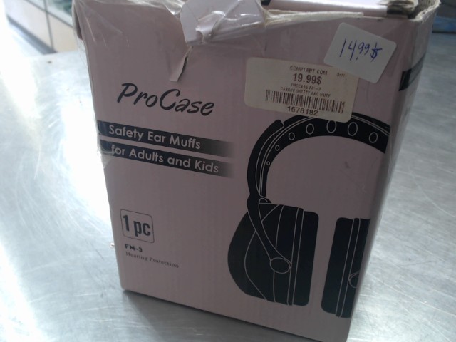 Casque safety ear muff