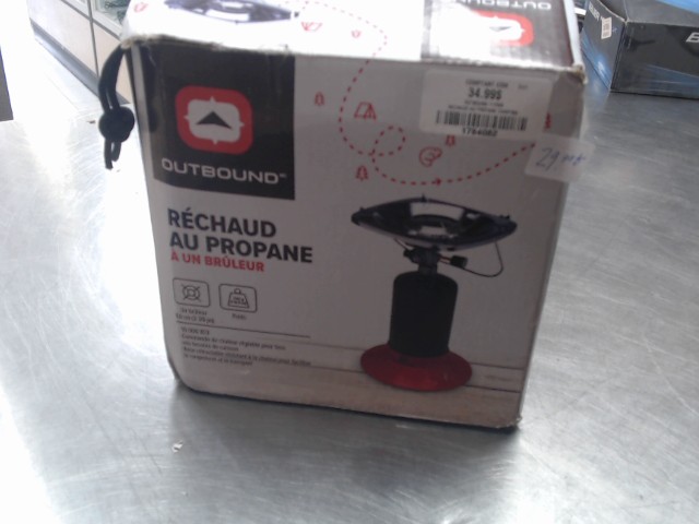 R�chaud au propane camping
