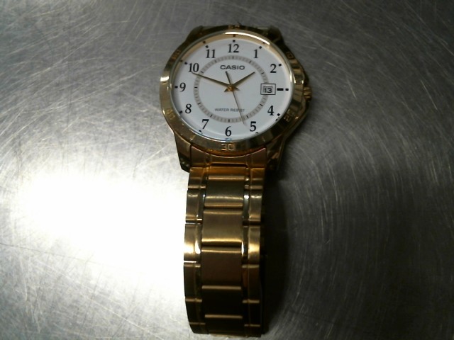 Montre casio gold tone
