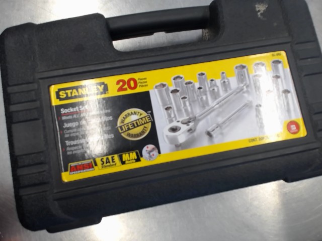 Socket set stanley
