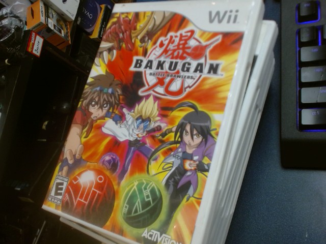 Bakugan battle brawlers wii