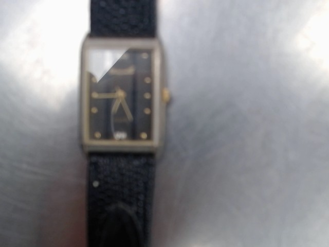 Montre deauville quartz strap noir