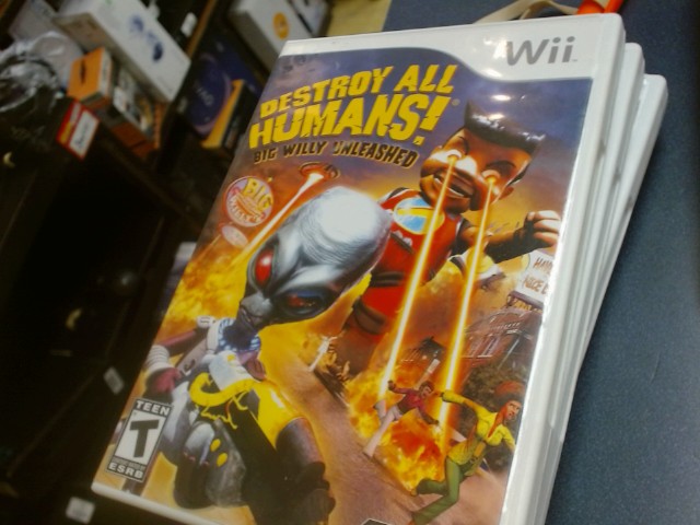Destroy all humans big willy unleashed w