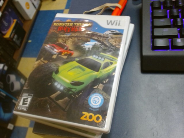 Monster trucks mayhem wii
