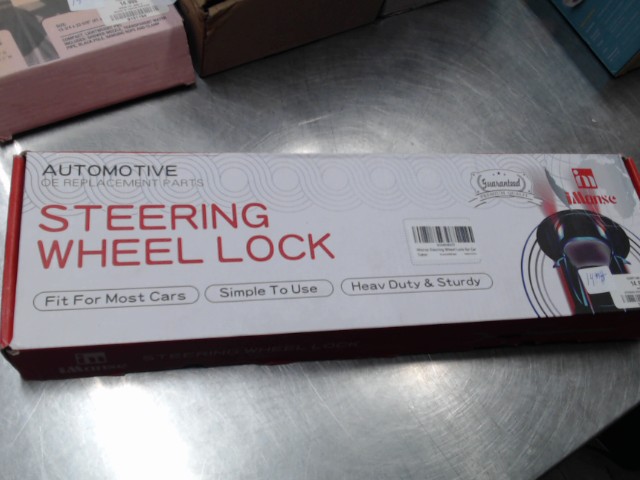 Steering wheel lock + 4 clef