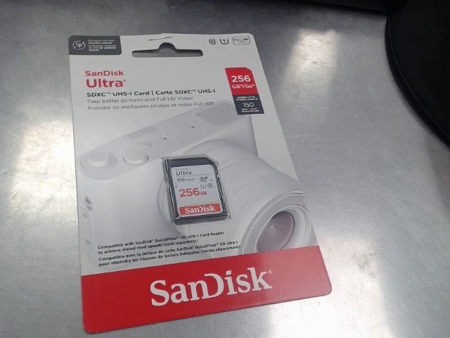 Sandisk ultra 256gb sd