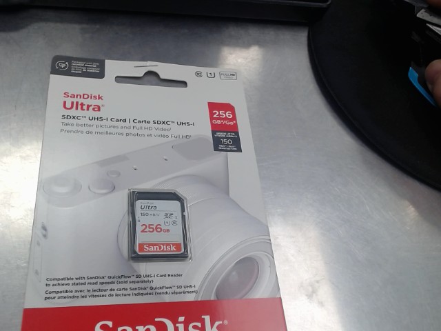 Sandisk ultra 256gb sd
