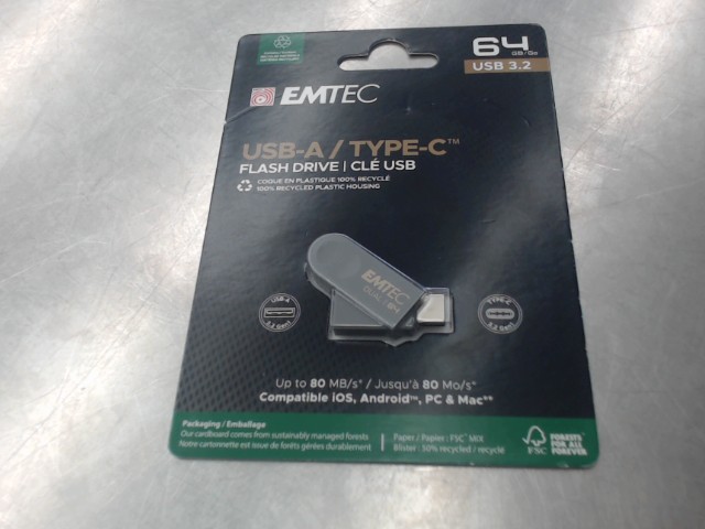 Cle usb usb-a usb-c