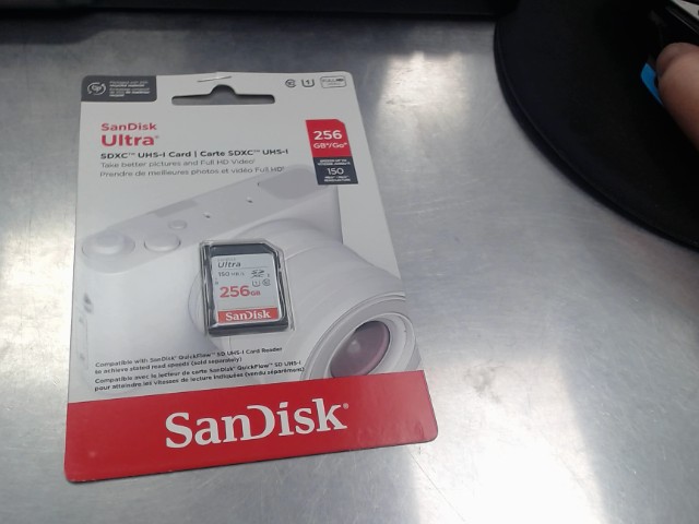 Sandisk ultra 256gb sd