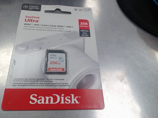 Sandisk ultra 256gb sd