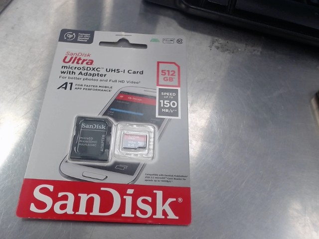 Sandisk 512gb ultra  micro sd