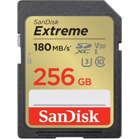 Sandisk 256gb extreme sd