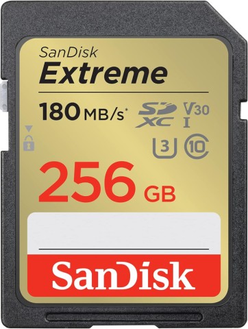 Sd 256gb extreme sd
