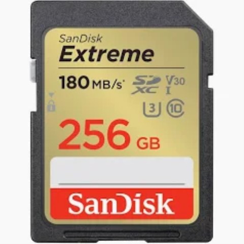 Sandisk 256gb extreme sd