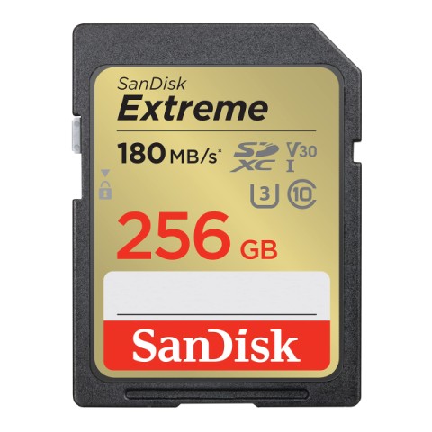 Sandisk extreme 256gb sd