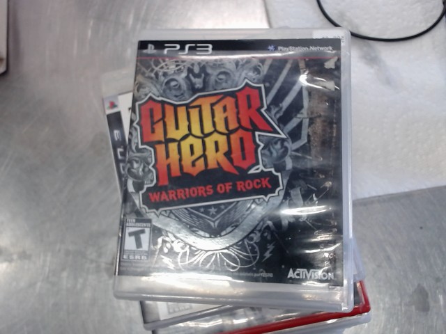 Guitar hero warrior of rock