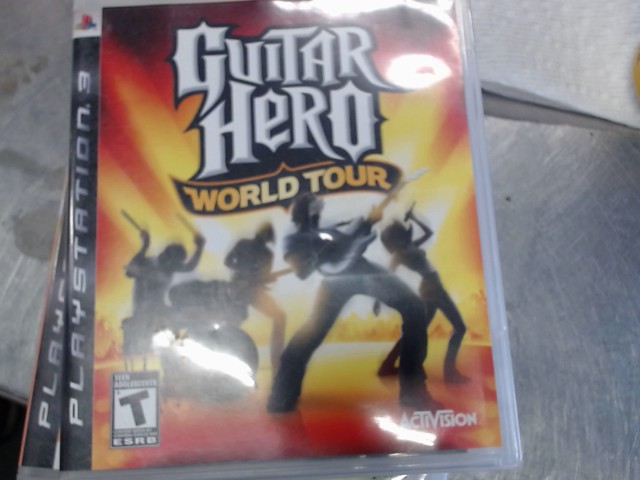 Guitar hero world tour