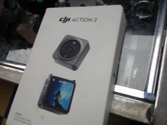Dji action 2 in beatup box