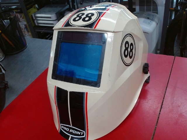 Casque a soudure style vintage racer