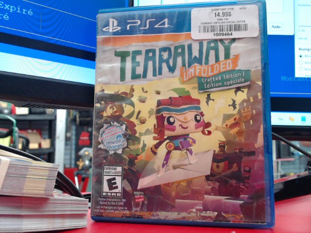 Tearaway unfolded