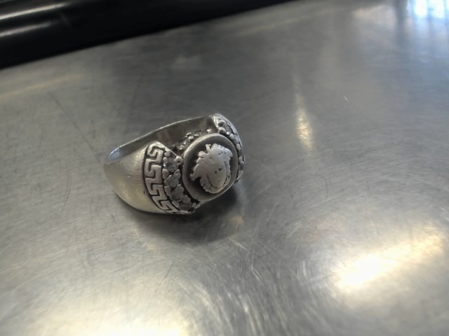 Bague en argent tete versace