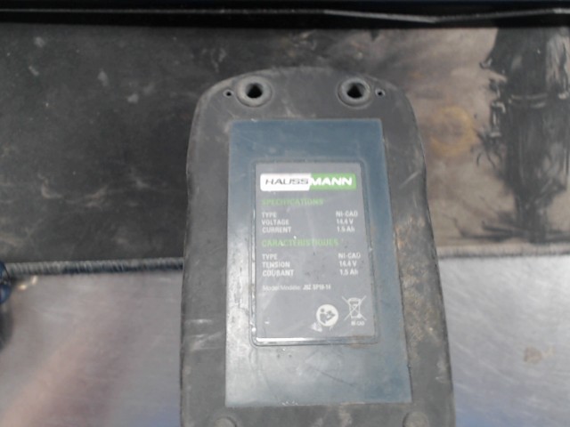 Haussman battery 14.4v 1.5ah used